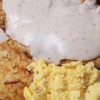 Chicken Fried Steak & Eggs
